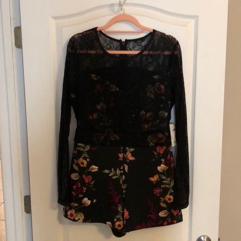 Guess Lace Detailed Romper